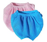 Cat Muzzle 2PCS Adjustable Breathable Mesh Cat Muzzle for Grooming Nail Clipping, to Prevent from Biting, L