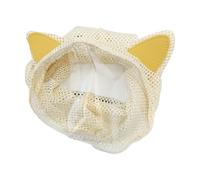 Cat Muzzle - Adjustable Cat Mask with Breathable Mesh Prevent Biting Headwear | Breathable Pet Cover | Transparent Face Shield for Bathing, Nail Cutting, Home