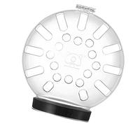 Cat Muzzle Anti Bite Transparent Lightweight Breathable Cat Grooming Hood for Preventing Biting Licking Furniture Damage for Grooming (#12)