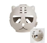 Cat Muzzle Breathable Cat Hood Kitten Mouth Cover Astronaut Helmet Prevent from Cats Biting Chewing Grooming, Cat Ball Mask for Aggressive Cat