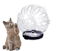 Cat Muzzle for Grooming Lightweight Breathable Cat Bubble Muzzle | Anti Bite for Home Living Room Veterinary Hospital Pet Parent Pet Accessories