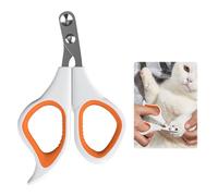 Cat Nail Clippers, 1PCS Cat Claw Clipper, Round Hole Pet Nail Scissors, Cat Nail Clippers with Safety Guard, Perfect for Nail Care, Suitable for Cat, Guinea Pigs, Rabbits, Puppies