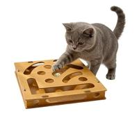 Cat Nail Enrichment Box - Interactive Toy Alternative to Nail Clippers, Puzzle Box Cats Alternative to Scratching Board | For Play and Mental Stimulation for Puppies