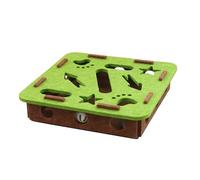 Cat Nail File Activity Box with 2 Bells Balls Scratching Board Interactive Scratching Barrel for Nail Care for Home Cats Care Sofa Corner Furniture Carpet