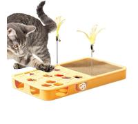 Cat Nail File Box Self-Play Scratching Enrichment Interactive Toys | Claw Craft Cat Nail Trimmer Box for Furniture Floor Couch Bed Protection Garden Home Bedroom Balcony
