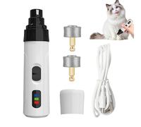 Cat Nail Trimmer, Dog Nail Grinder, Quiet Cat Nail Trimmer | 2-Speed Adjustable, Rechargeable, Pet Grooming Supplies for Hygiene Relaxing Cleaning, Dogs Nail Trimmers