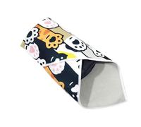 Cat Nail Trimming Restraint Wrap - -Adherent Fabric Blanket, Cat Burrito Wrap | Safe Grooming Bag for Cats, Control Mat for Easy Handling, Multifunctional Tool for Stress- Nail Care