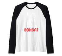 Cat Name Bonsai Design - All You Need is Love! Raglan Baseball Tee