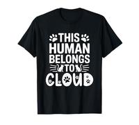 Cat Name Cloud Human Belongs to Cat Name Cloud T-Shirt