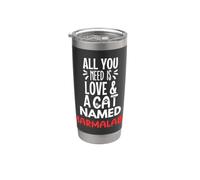 Cat Name Marmalade Design - All You Need is Love! Stainless Steel Insulated Tumbler