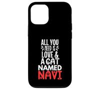 Cat Name Navi Design - All You Need is Love! Case for iPhone 12/12 Pro