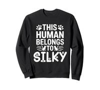Cat Name Silky Human Belongs to Cat Name Silky Sweatshirt
