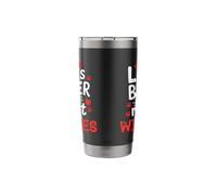 Cat Name Wiggles Life is Better with My Cat Wiggles Stainless Steel Insulated Tumbler