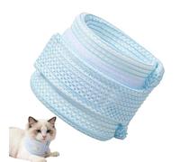 Cat Neck Brace - Waterproof Recovery Collar, Protective Wound Guard, Soft Fabric Support Brace with Adjustable Closure, Pet Healing Accessory with Easy Cleaning, Small Medium Cats Indoor Outdoor