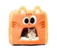 Cat Nest Bed - Pet Sleeping Tent Warm Cave - Cat Sleep Bed Soft House | for Living Room Bedroom Home Farmhouse Garage Winter Warmth