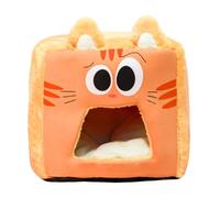 Cat Nest for Indoor Use, Warm Plush Winter Bed for Cats and Kittens, Soft, Cosy Sleeping Pillow for Living Room, Apartment, Home, Garage, Ideal for Comfortable Rest and Winter Warmth