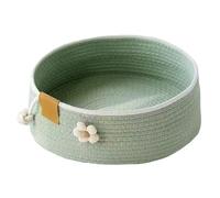 Cat Nest,Large Cute Kitten Basket Nest Pet House | Scratching Pad Pet Supplies for Puppy Office Bedroom Living Room Car Desk Window Sill Playing Couch Indoor