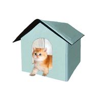 Cat Nest - Rainproof Closed Sleeping House Cat House for Winter - Warm, Semi-Closed Soft Plush Sleeping Bags for Pets, Dogs, Puppies, Kittens, 5.5 cm, to Soothe the the Cat