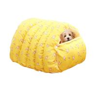 Cat Nest - Semi Closed Removable Oxford Fabric Cat Nest Bed | Warm Soft PP Cotton Sleeping Cave for Small Dogs Kittens Home Outdoor Travel Indoor Bedroom Where