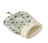 Cat Nest Sleeping Bag Winter Warmth Semi Enclosed Dog Nest Cat can Drill Tunnel Bedding Pet Sleeping Bag Lamb Fleece/102