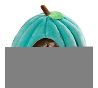 Cat Nesting House, Halloween Cat House | Pumpkin Beds for Small Dogs for Pets, Kitten, Halloween Cave | Soft Anim Bed