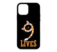 Cat Nine Lives Scarf Cat Ears Case for iPhone 12 mini