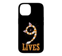 Cat Nine Lives Scarf Cat Ears Case for iPhone 14