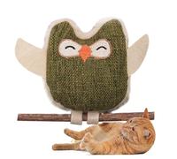 Cat Nip Toys | Cat Chew Toy Feather Catnip Balls - Interactive Pet Supplies Oral Health, Teeth Cleaning Owl Doll Ball for All Breeds Boredom & Enrichment Play