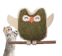 Cat Nip Toys - Interactive Cat Toys with Catnip - Interactive Cute Pet Supplies, Health Enrichment Indoor Games Owl Doll for All Breeds Chewing Play
