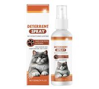 Cat No Scratch Spray | 120ml Anti Chew Spray | Furniture Protection Long-Lasting Barrier for Indoor Outdoor Kittens Plants Rugs Curtains Floors