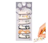 Cat Note Pads,180 Sheets Novelty Adhesive Page Markers | Cartoon Sticky Notes | for Women, Students, Boys, Girls, Teacher, Kids, School, Work