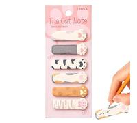 Cat Note Pads | 180 Sheets Novelty Adhesive Page Markers | Cat Funny Sticky Notes | for Women Students Teacher Kids School Work Classroom Party