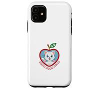 Cat Nyanyyang Paw Heart Apple Pop Art Case for iPhone 11