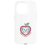 Cat Nyanyyang Paw Heart Apple Pop Art Case for iPhone 15 Pro