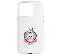 Cat Nyanyyang Paw Heart Apple Pop Art Case for iPhone 15 Pro Max