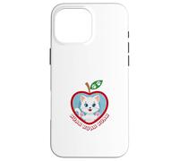 Cat Nyanyyang Paw Heart Apple Pop Art Case for iPhone 16 Pro Max