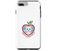 Cat Nyanyyang Paw Heart Apple Pop Art Case for iPhone 7 Plus/8 Plus
