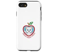 Cat Nyanyyang Paw Heart Apple Pop Art Case for iPhone SE (2020) / 7/8