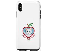 Cat Nyanyyang Paw Heart Apple Pop Art Case for iPhone XS Max