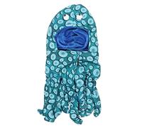 Cat Octopus Costume for Dogs and Cats, Funny Pet Halloween Outfit with Big Octopus Eyes, Soft Polyester Pet Apparel for Christmas Thanksgiving Birthday Photo Props (L)