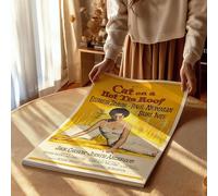 Cat on a Hot Tin Roof 1958 Retro-Classic Movie Poster Print Wall Art Image Home Decor Artworks Different Sizes