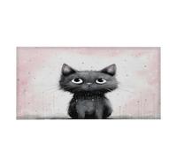 Cat On A Rainy Day Fluorescent Light Covers for Ceiling Lights 4x2 Feet