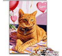 Cat on The Sofa Adult Jigsaws 1000 Piece, Pattern Assembly Deal As Gifts for The Whole Family Suitable for And 14 (26x38cm)