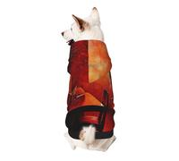 Cat on The Table Dog Hoodie - Soft & Breathable Pet Clothes for Small to Large Dogs, Stylish and Comfortable Dog Clothes