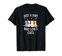 Cat Only One Woman Where Cats Loves Funny T-Shirt