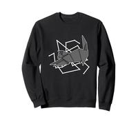 Cat Origami Sweatshirt