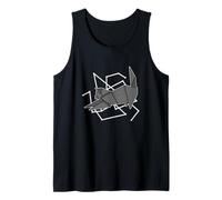 Cat Origami Tank Top