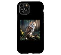 Cat Owl Funny Cursed Internet Trendy Meme Case for iPhone 11 Pro