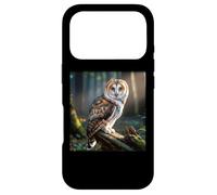Cat Owl Funny Cursed Internet Trendy Meme Case for iPhone 17 Pro