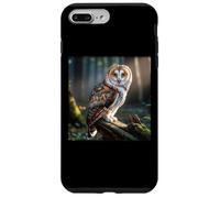 Cat Owl Funny Cursed Internet Trendy Meme Case for iPhone 7 Plus/8 Plus